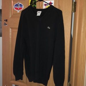Vintage Lacoste V Neck Sweater